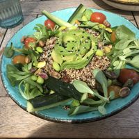 Vegan Quinoa salad   at A Vocados in Platja Daro
