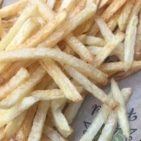 Fries at Not Just Falafel in Athens