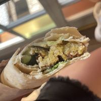   at Not Just Falafel in Athens