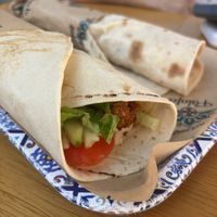   at Not Just Falafel in Athens