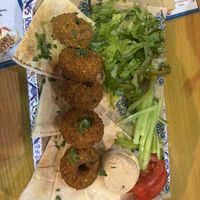   at Not Just Falafel in Athens