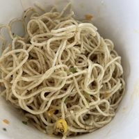 Vegan ramen noodles (gluten based)  at Rakkan Ramen in Boulder