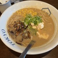 Their creamy vegan ramen  at Rakkan Ramen in Boulder