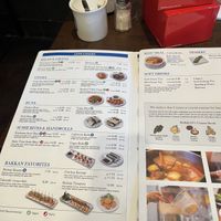 Vegan options in most menu sections  at Rakkan Ramen in Boulder