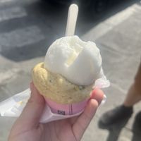   at Gelateria Santa Trinita in Florence