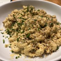 Grown up Mac and cheese with cashew queso   at Bermuda PEC in Prince Edward