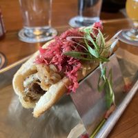 Bratwurst  at Zero Gravity Craft Brewery in Burlington