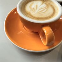 Latte   at Duboce Park Cafe in San Francisco