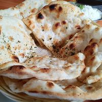 Garlic naan at Little India in Freudenstadt