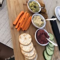 Vegan board  at Dondué in Sao Miguel