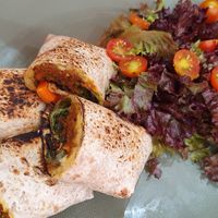 Wrap with Salad at Dondué in Sao Miguel