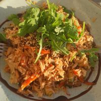 Legumes salteados com arroz at Areal Beach Bar by Chakall in Lourinha