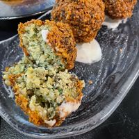 Falafel at Bar Tomeu in Sitges