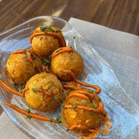 Corn tempura.  at Bar Tomeu in Sitges