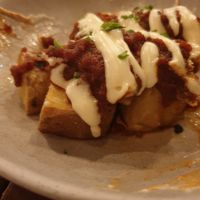 Patatas bravas at Bar Tomeu in Sitges