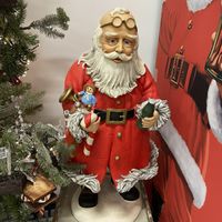 Santa  at Santa Claus House - North Pole Alaska in North Pole