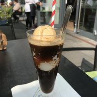 Eiskaffee mit Toffee-Eis at Purer Genuss in Ingelheim