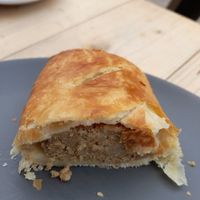 Sausage roll from inside 😉 at FRÂN Las in Llanberis