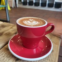 Chai Latte at FRÂN Las in Llanberis