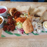 The 'Garden Platter', October 2023 at Caffe Curva in Hawes