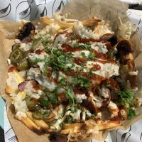   at Caffe Curva in Hawes