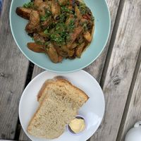   at Caffe Curva in Hawes