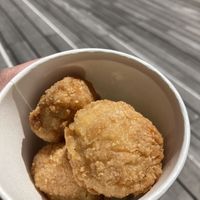 Chicken-free karaage   at IKEA - Harajuku in Tokyo
