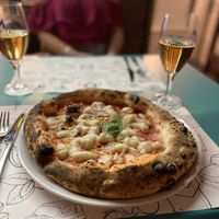 Vegan Pizza margarita  at Pizzeria Marghe 1889 in Lloret De Mar