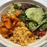 Tofu scramble bowl  at NuLeaf - Hell's Kitchen in New York City