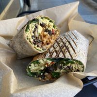 Delicious!!! I don’t like the fennel seitan so I swap it out with their bbq seitan.   at NuLeaf - Hell's Kitchen in New York City