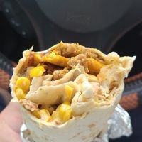 Plant Powered Breakfast Burrito at Poppies Cafe in Wichita