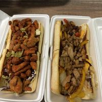 Philly and BBQ sandwiches- “meats" made in-house  at Poppies Cafe in Wichita