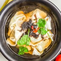 Wonton Soup[Vegan] at Karma Tea House in Wollongong