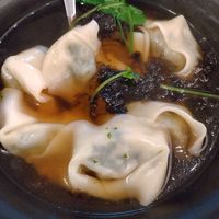 Wonton soup at Karma Tea House in Wollongong