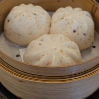 Vegan BBQ buns at Karma Tea House in Wollongong