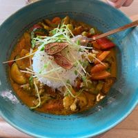 Leckeres veganes Gemüsecurry 🌱  at Max & Moritz in Kressbronn
