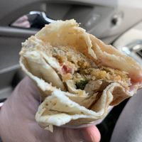 Falafel wrap at CedarLand in Dayton