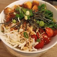 Make your own bowl (crispy tofu) at Poké House - Louvain-La-Neuve in Louvain-la-neuve