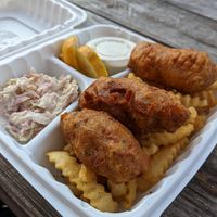 Phish N Chips at Community Vegan in Austin