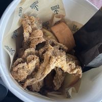 VFC bucket   at Community Vegan in Austin