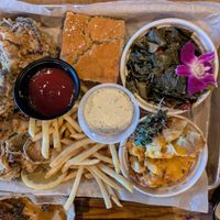 the Summit - oyster mushrooms at COMMUNITY Kitchen + Taproom in Austin