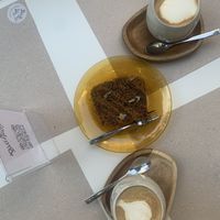 Carrot cake at Biomio Brunch Ecológico in Sevilla