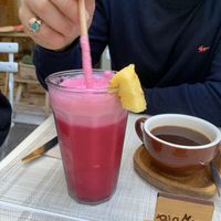 Juice  at Biomio Brunch Ecológico in Sevilla