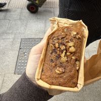 Carrot cake bread  at Biomio Brunch Ecológico in Sevilla