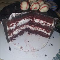 Red Velvet vegana at Tentacions in Figueres