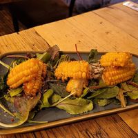 Salt & Chilli Corn Ribs at Prince Llewelyn Hotel in Beddgelert