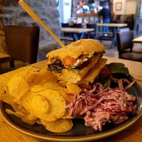 Shicken Tikka & Mayo Ciabatta at Prince Llewelyn Hotel in Beddgelert