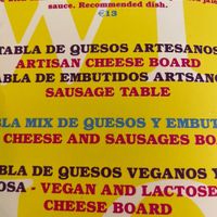 Not entirely sure what a sausage table is however   at La Garrina Natural Wine Bar in Girona