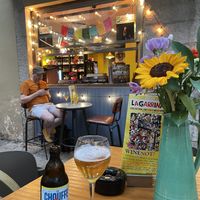   at La Garrina Natural Wine Bar in Girona