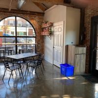 Interior seating at ETalian in Chagrin Falls